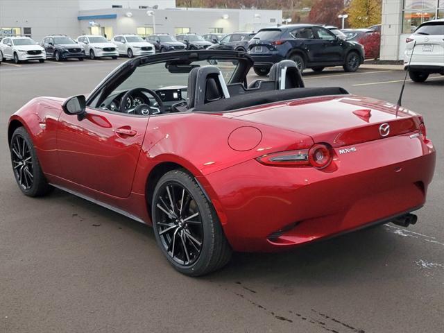 new 2024 Mazda MX-5 Miata car, priced at $36,610