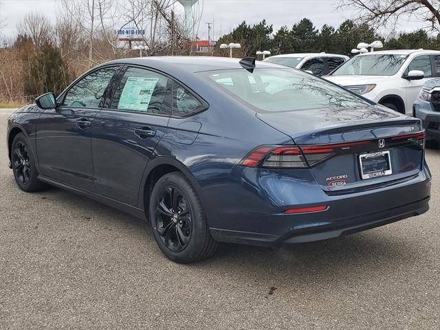 new 2025 Honda Accord car, priced at $30,710