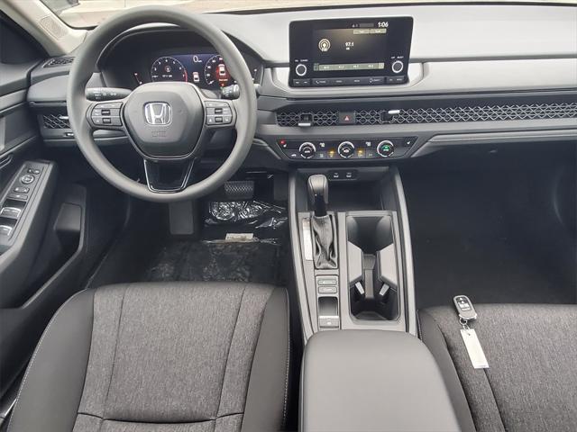 new 2025 Honda Accord car, priced at $30,710