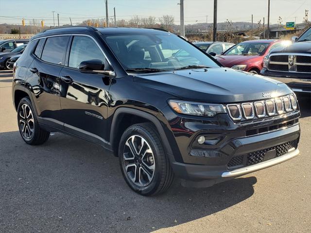 used 2022 Jeep Compass car, priced at $22,985