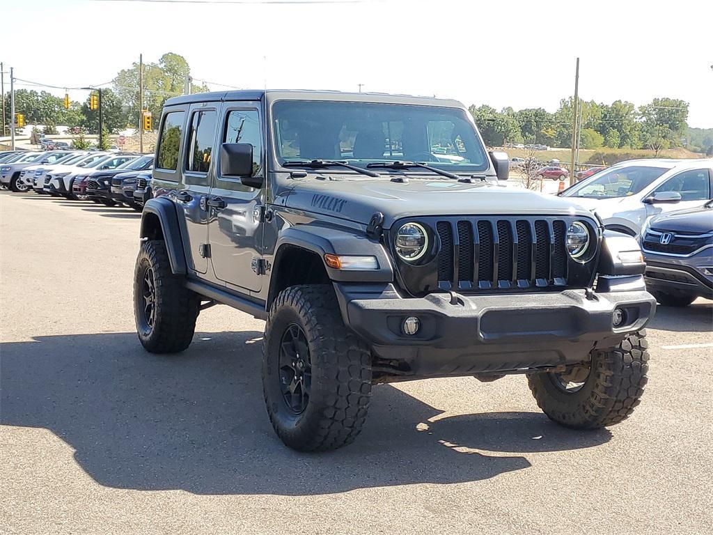 used 2020 Jeep Wrangler Unlimited car, priced at $24,955