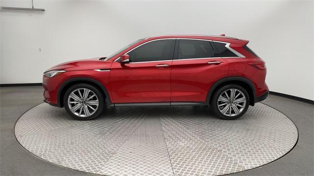 used 2021 INFINITI QX50 car, priced at $28,559