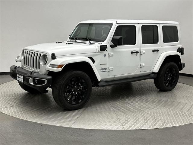 used 2021 Jeep Wrangler Unlimited 4xe car, priced at $35,559