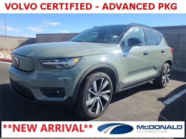 used 2021 Volvo XC40 Recharge Pure Electric car, priced at $34,559