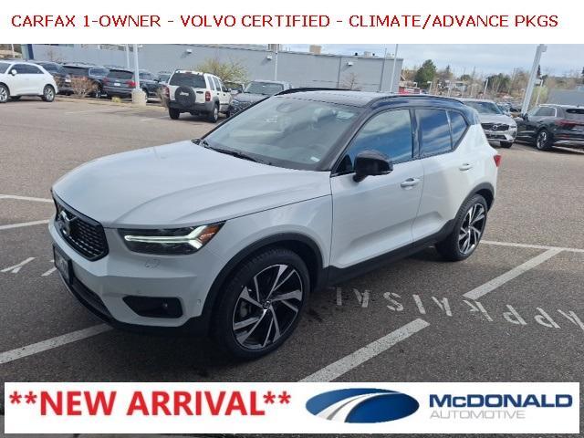 used 2022 Volvo XC40 car, priced at $35,159
