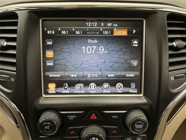 used 2017 Jeep Grand Cherokee car, priced at $18,759