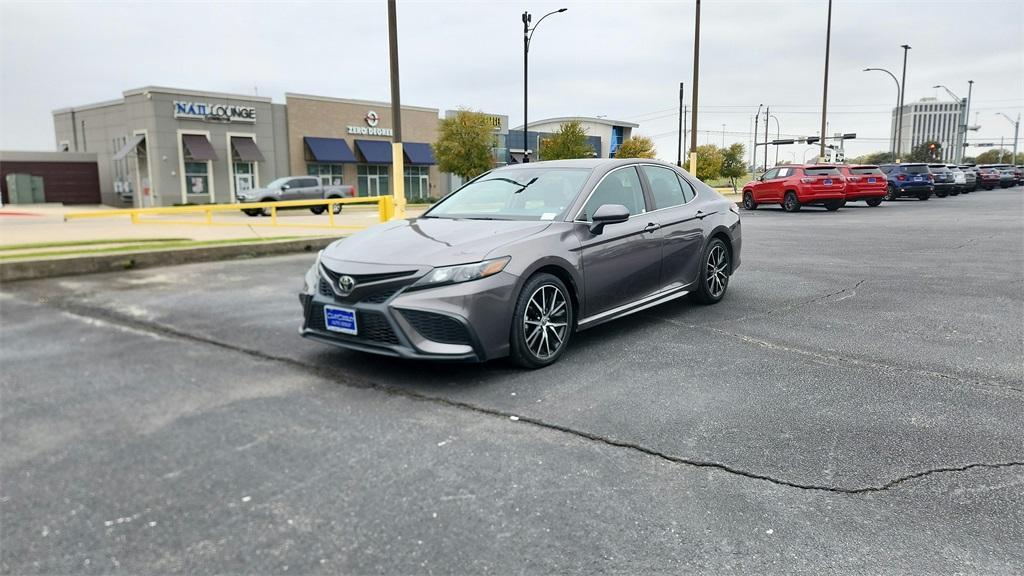 used 2021 Toyota Camry car, priced at $23,000