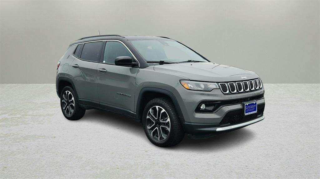 used 2023 Jeep Compass car, priced at $22,500