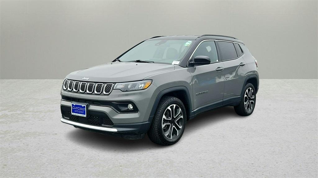 used 2023 Jeep Compass car, priced at $22,500