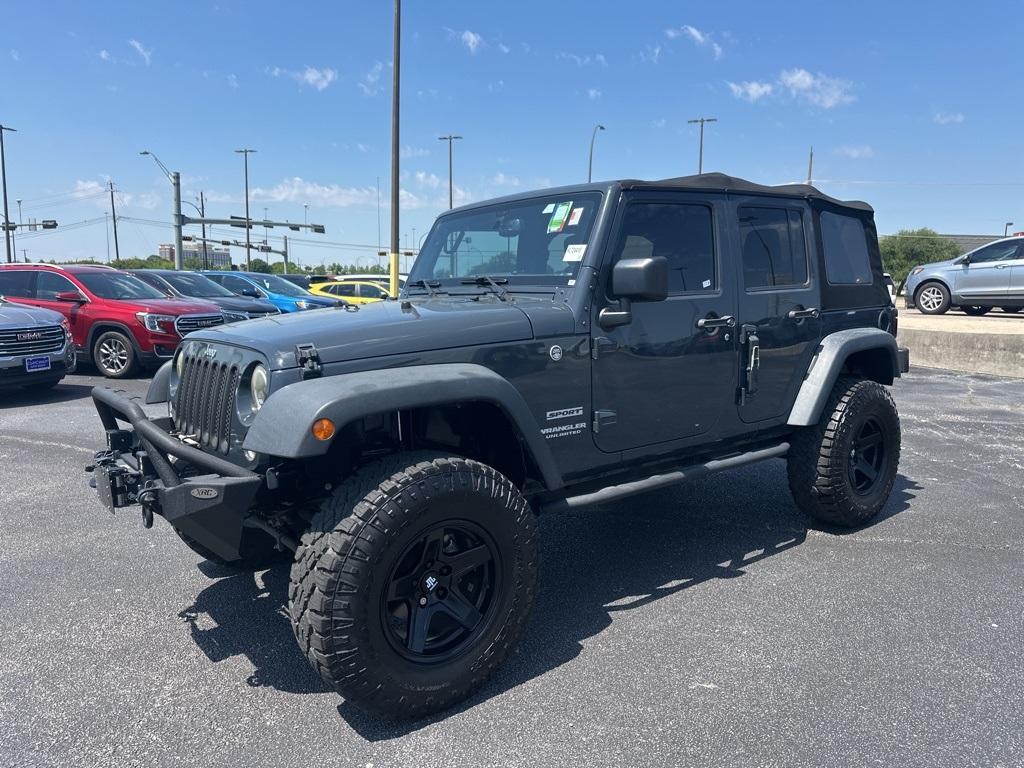 used 2017 Jeep Wrangler Unlimited car, priced at $23,000