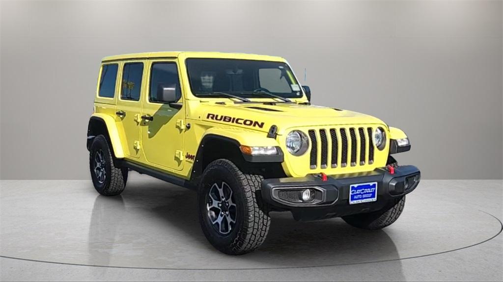 used 2022 Jeep Wrangler Unlimited car, priced at $33,500