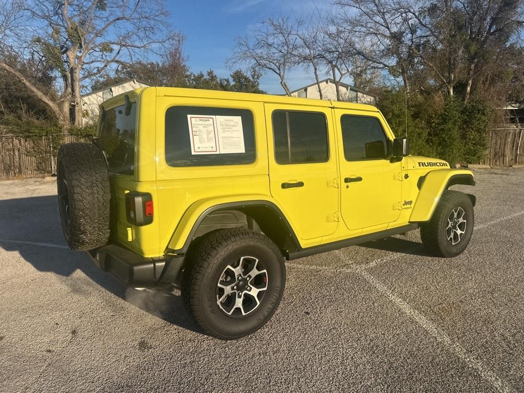 used 2022 Jeep Wrangler Unlimited car, priced at $37,500