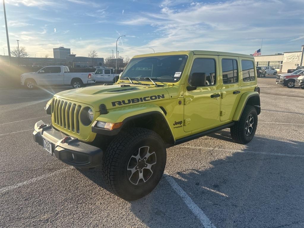 used 2022 Jeep Wrangler Unlimited car, priced at $37,500