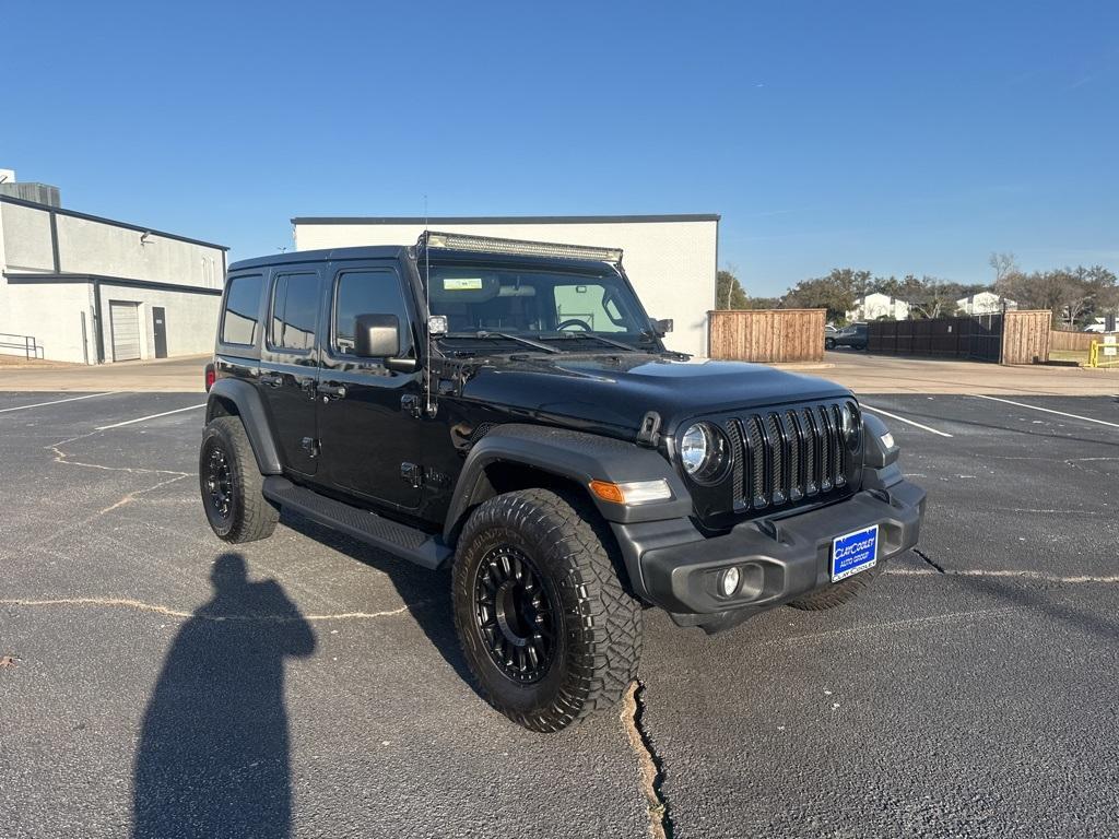 used 2020 Jeep Wrangler Unlimited car, priced at $29,000