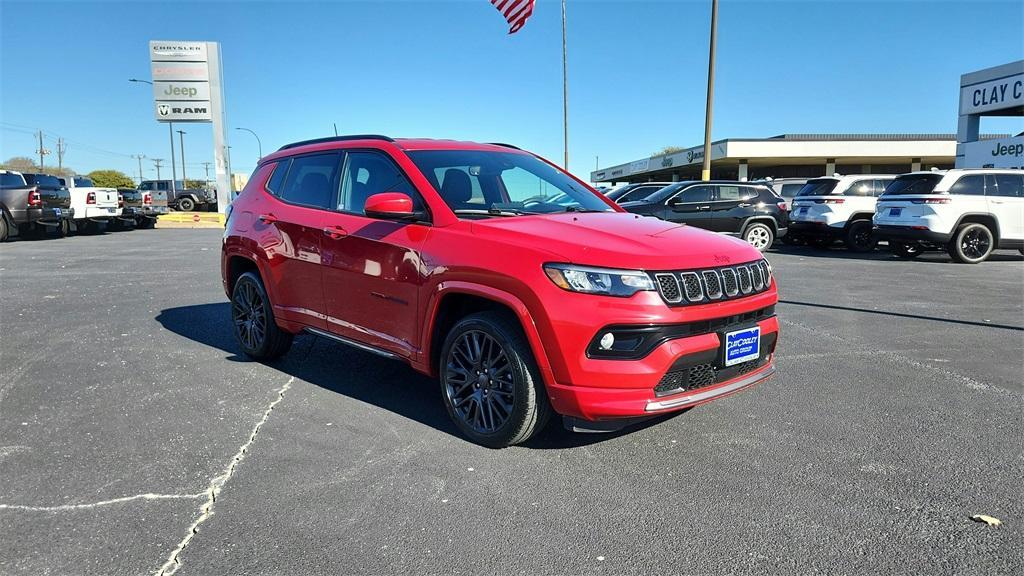 used 2023 Jeep Compass car, priced at $28,000