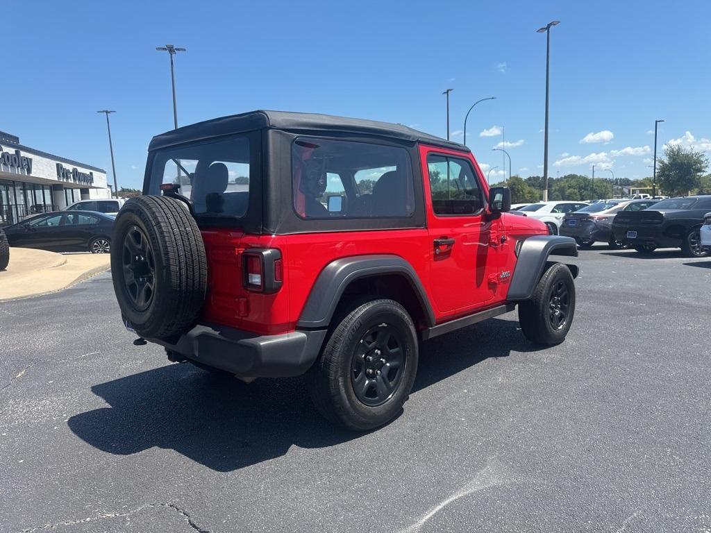 used 2020 Jeep Wrangler car, priced at $25,500