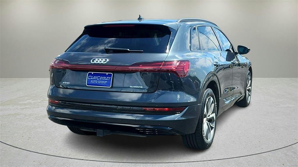 used 2021 Audi e-tron car, priced at $23,500