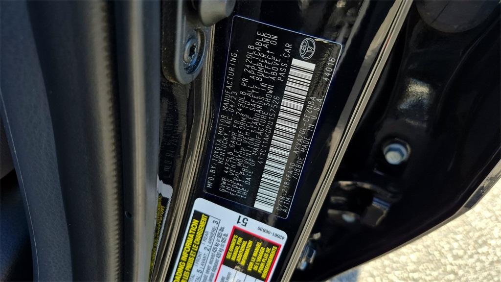 used 2023 Toyota Camry car, priced at $21,999