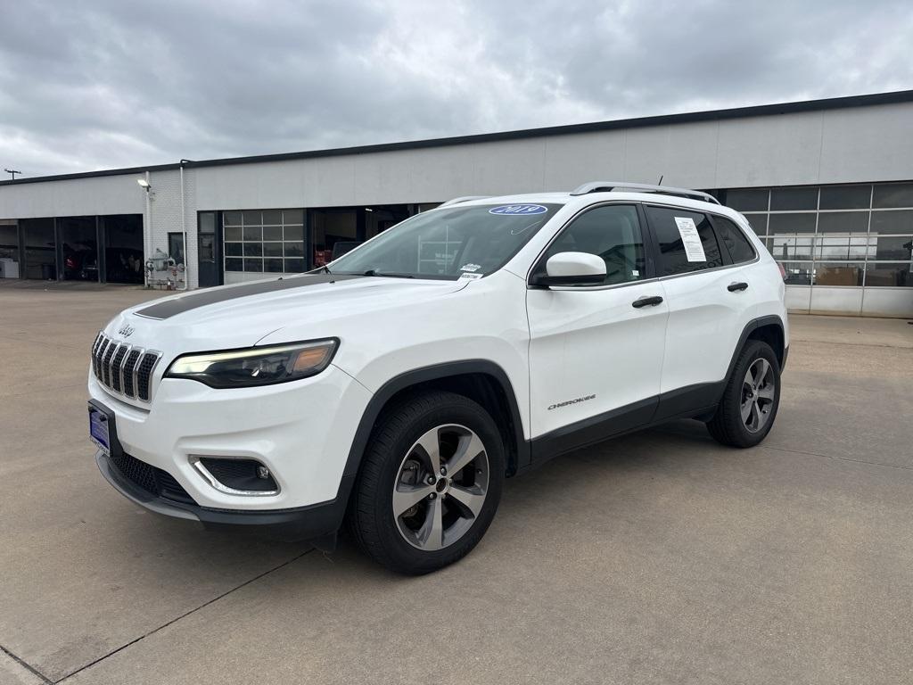 used 2019 Jeep Cherokee car, priced at $18,000