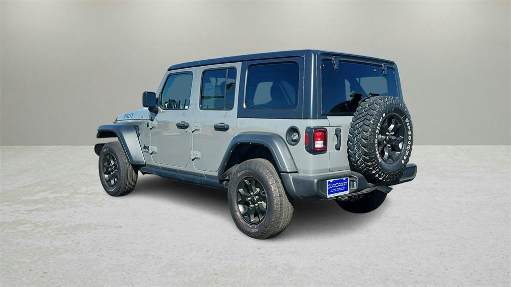 used 2021 Jeep Wrangler Unlimited car, priced at $27,500