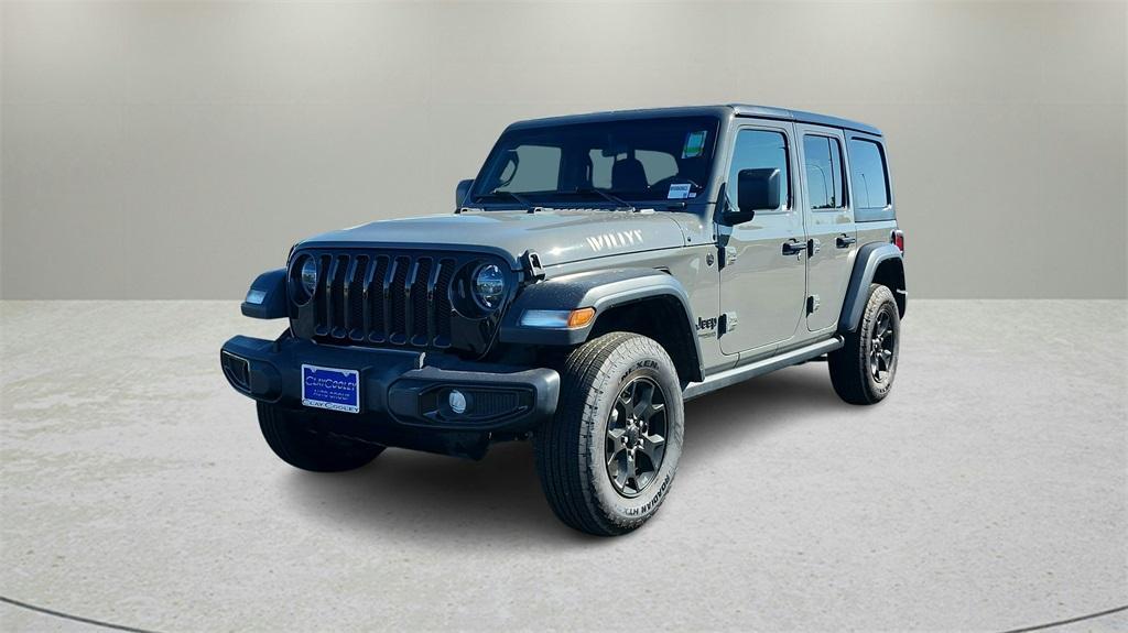 used 2021 Jeep Wrangler Unlimited car, priced at $27,500