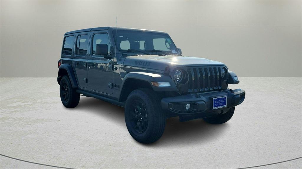 used 2021 Jeep Wrangler Unlimited car, priced at $27,500