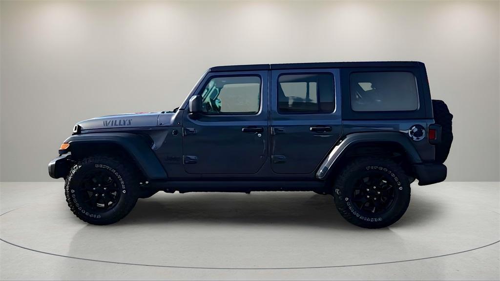 used 2021 Jeep Wrangler Unlimited car, priced at $34,000