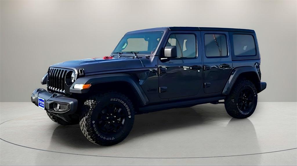 used 2021 Jeep Wrangler Unlimited car, priced at $34,000