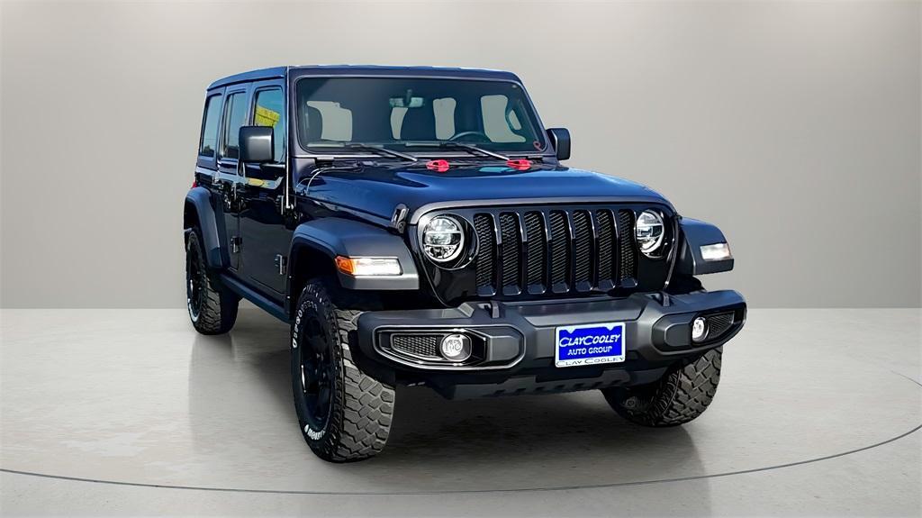 used 2021 Jeep Wrangler Unlimited car, priced at $34,000