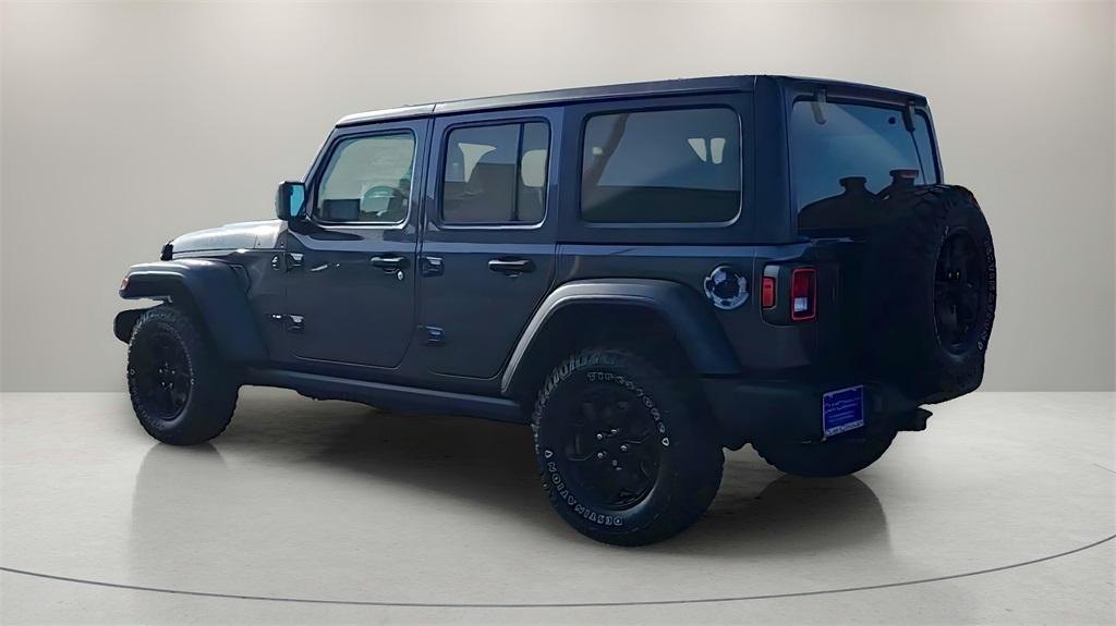 used 2021 Jeep Wrangler Unlimited car, priced at $34,000