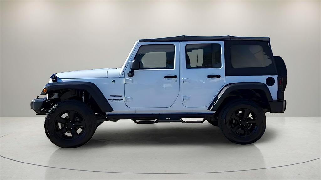 used 2017 Jeep Wrangler Unlimited car, priced at $21,000