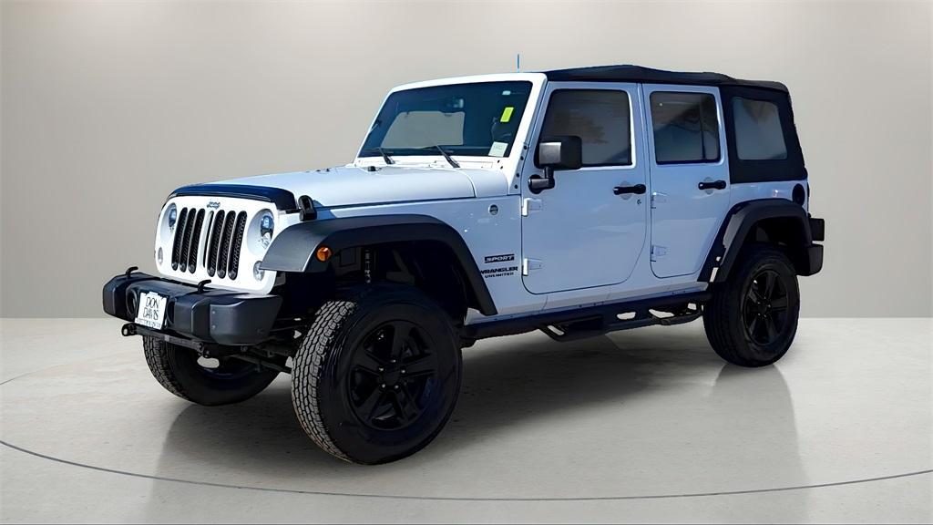 used 2017 Jeep Wrangler Unlimited car, priced at $21,000