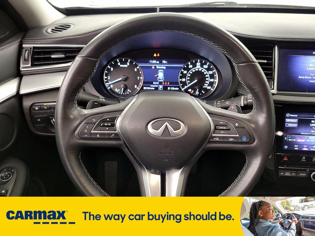used 2021 INFINITI QX50 car, priced at $26,998