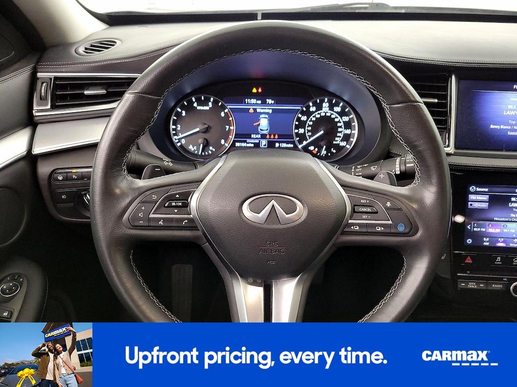 used 2021 INFINITI QX50 car, priced at $25,998