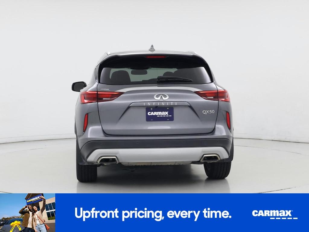 used 2021 INFINITI QX50 car, priced at $25,998