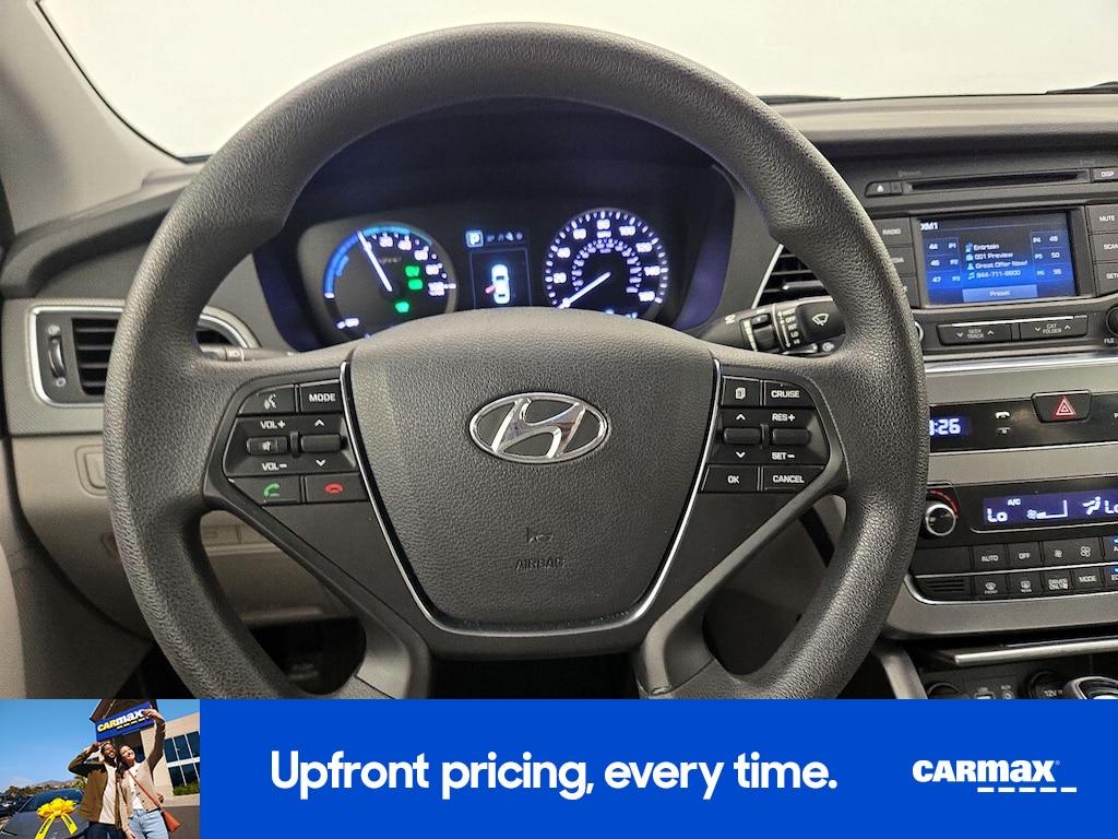 used 2016 Hyundai Sonata Hybrid car, priced at $16,998