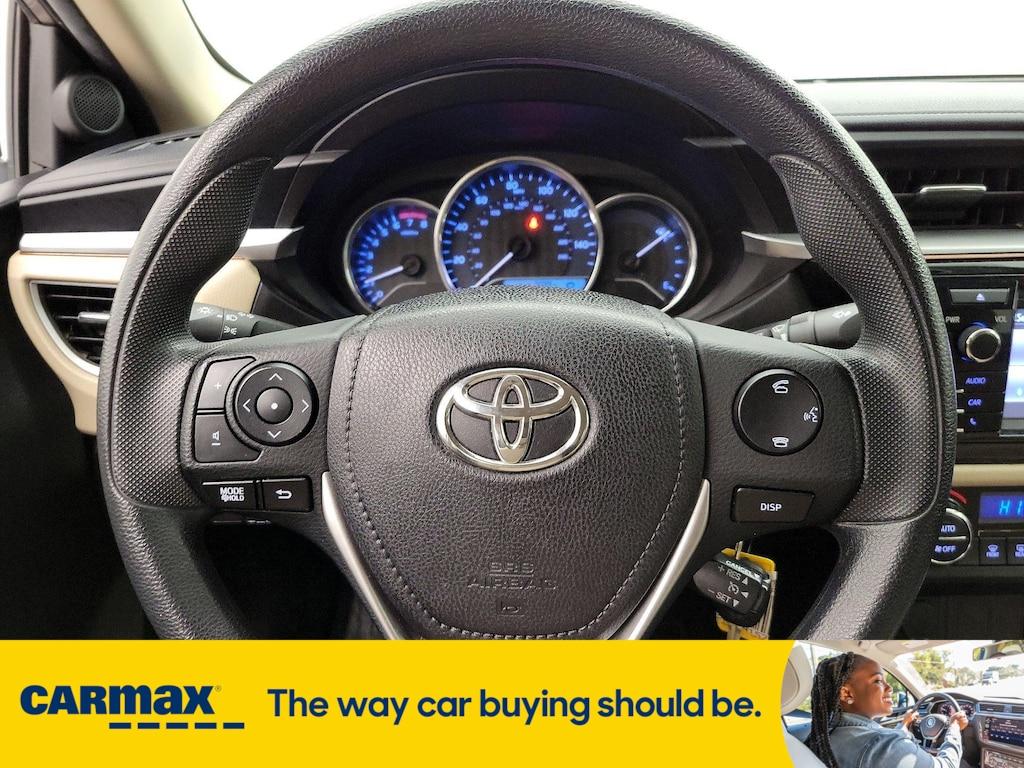 used 2015 Toyota Corolla car, priced at $16,998