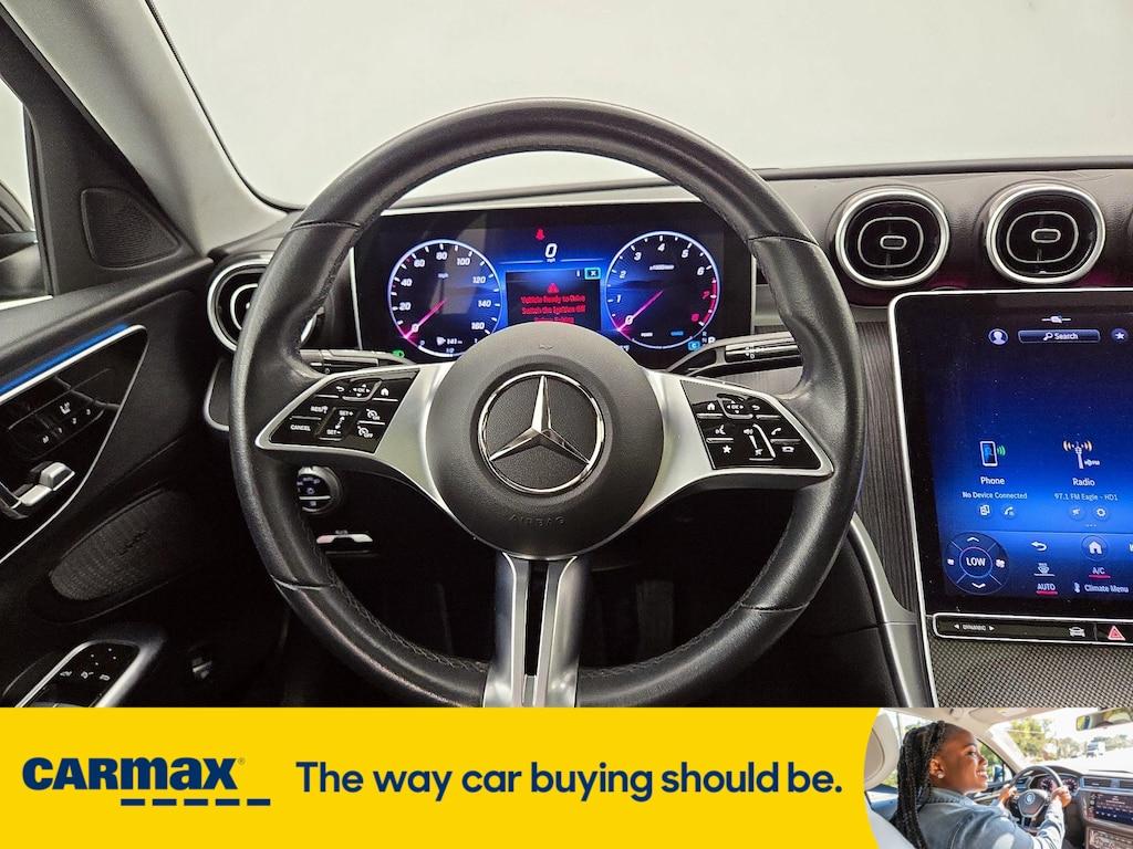 used 2023 Mercedes-Benz C-Class car, priced at $39,998