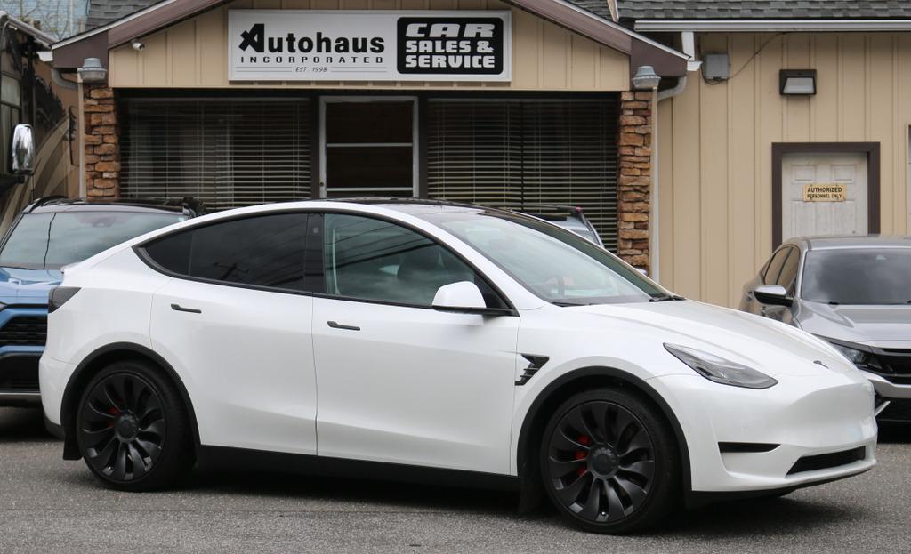 used 2022 Tesla Model Y car, priced at $30,900