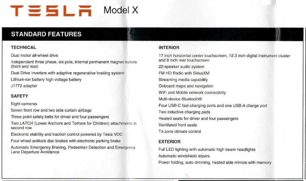 used 2023 Tesla Model X car, priced at $49,900