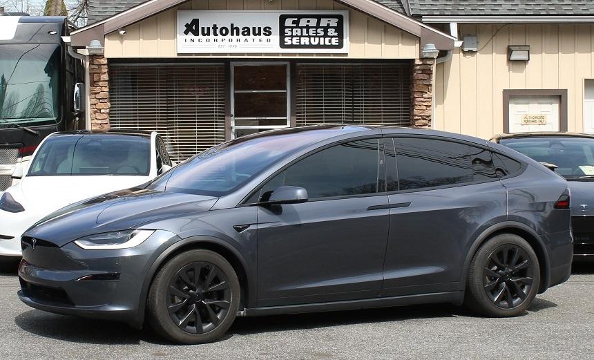 used 2023 Tesla Model X car, priced at $52,900