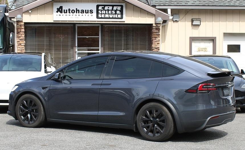 used 2023 Tesla Model X car, priced at $52,900