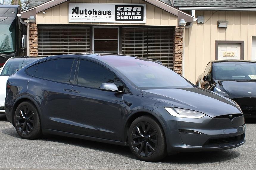 used 2023 Tesla Model X car, priced at $52,900