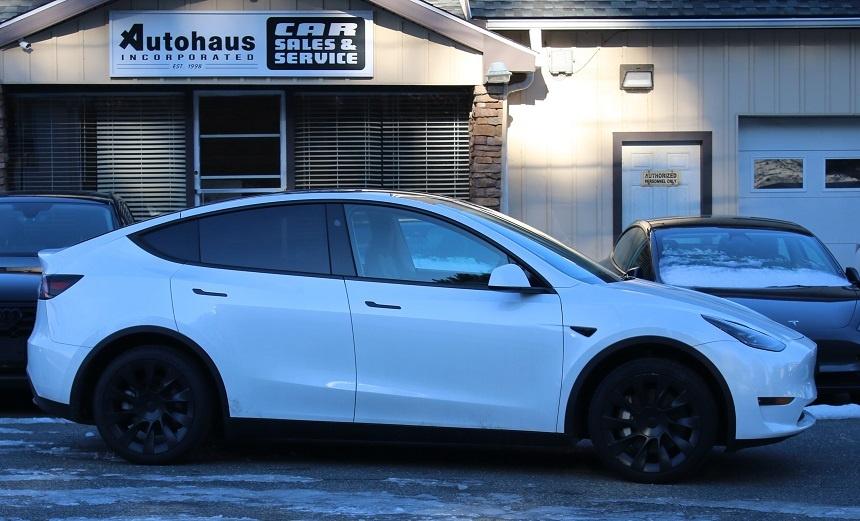 used 2023 Tesla Model Y car, priced at $32,500