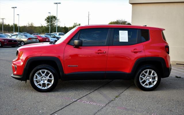 used 2023 Jeep Renegade car, priced at $22,877