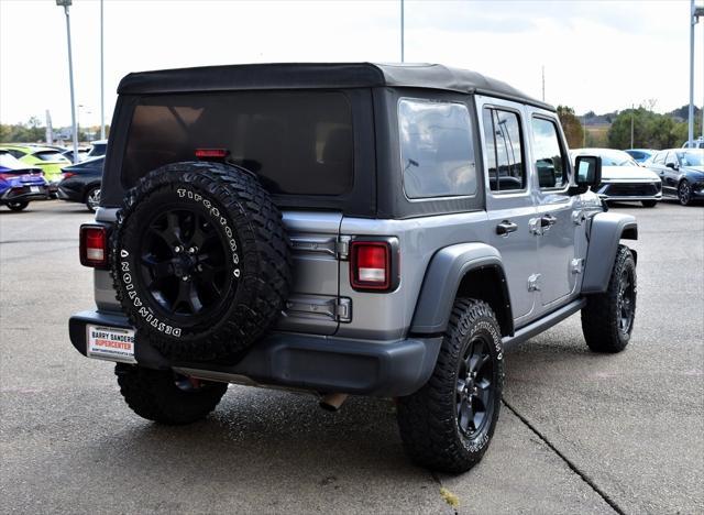 used 2021 Jeep Wrangler Unlimited car, priced at $32,440