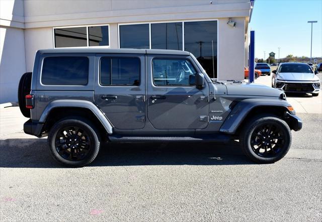 used 2023 Jeep Wrangler 4xe car, priced at $36,500