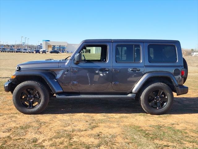 used 2021 Jeep Wrangler Unlimited car, priced at $33,780