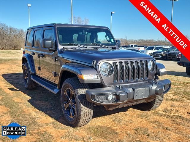 used 2021 Jeep Wrangler Unlimited car, priced at $33,780