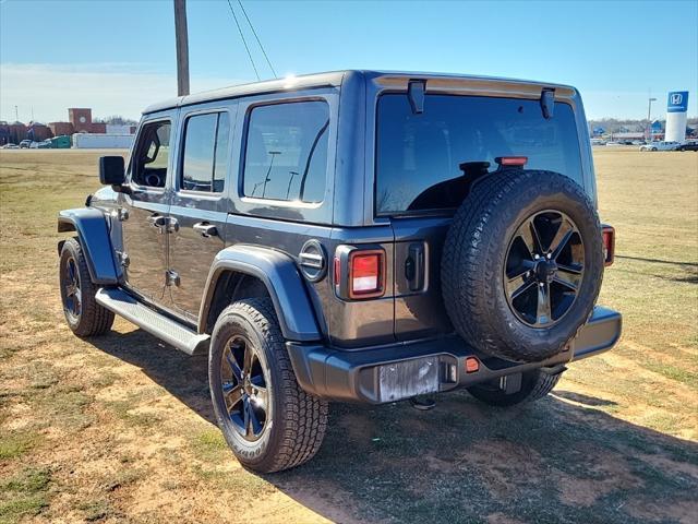 used 2021 Jeep Wrangler Unlimited car, priced at $33,780